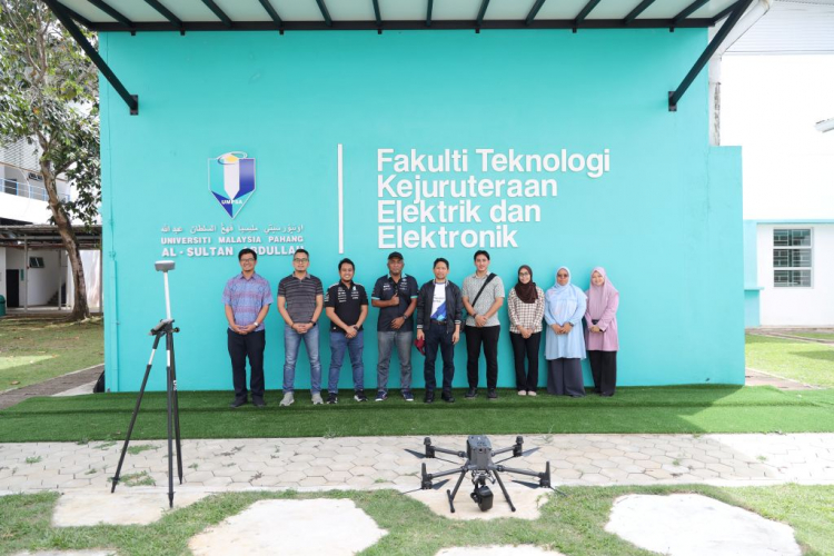PETRONAS MTBE teroka potensi teknologi geospatial AI UMPSA untuk pemantauan integriti struktur loji minyak dan gas