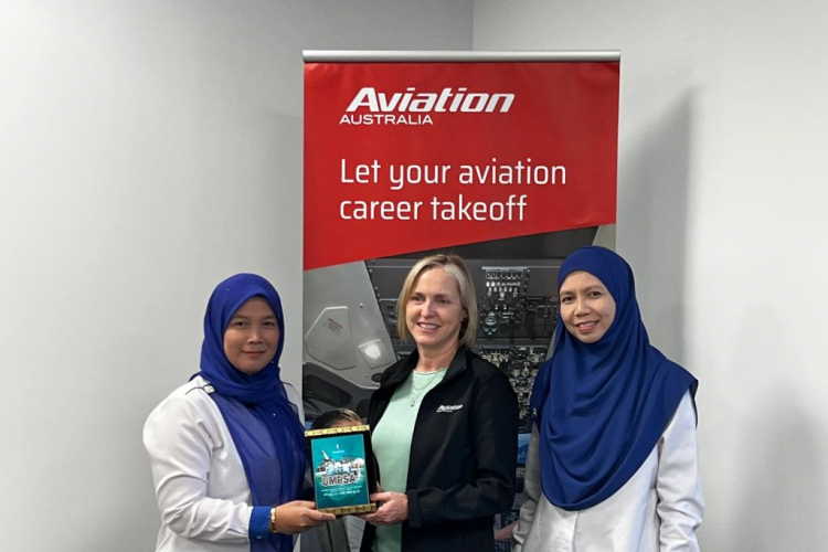 UMPSA Perkasa Bakat Pentadbiran Melalui Sangkutan di Aviation Australia, Brisbane, Australia