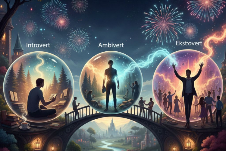 Keseimbangan antara Introvert, Ekstrovert, dan Ambivert