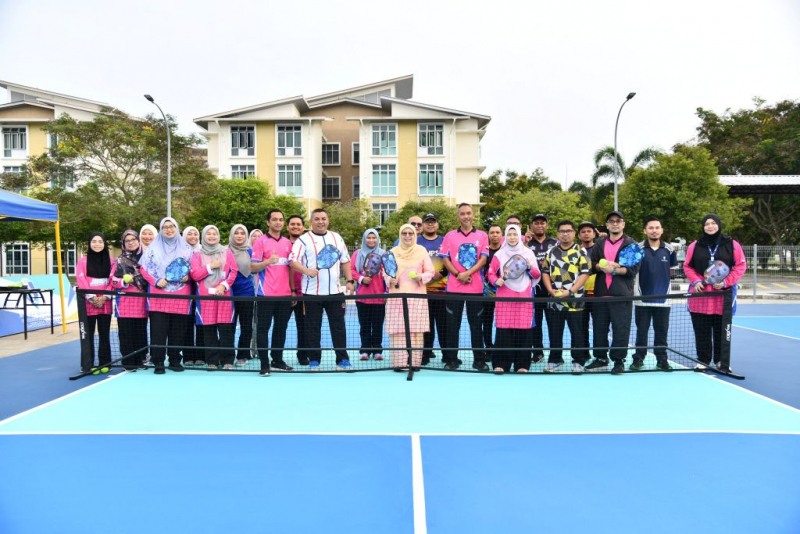 Gelanggang Pickleball baharu rancakkan gaya hidup sihat warga UMPSA