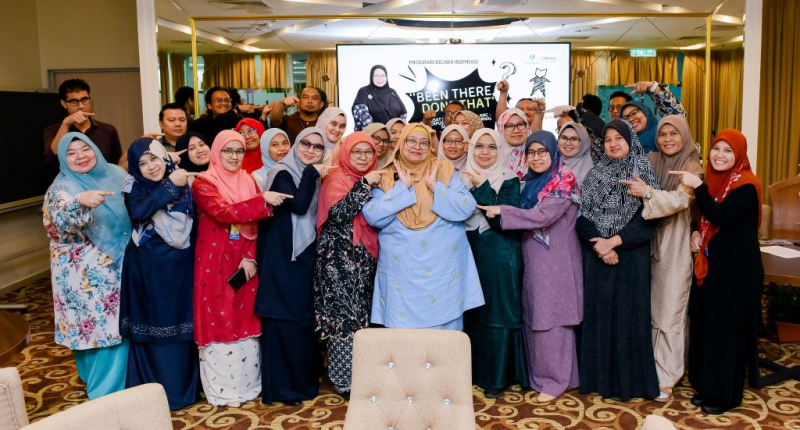 Jurnal Perintis Perpustakaan UMPSA, dirakam Dalam Bicara Inspirasi ‘Been There, Done That’