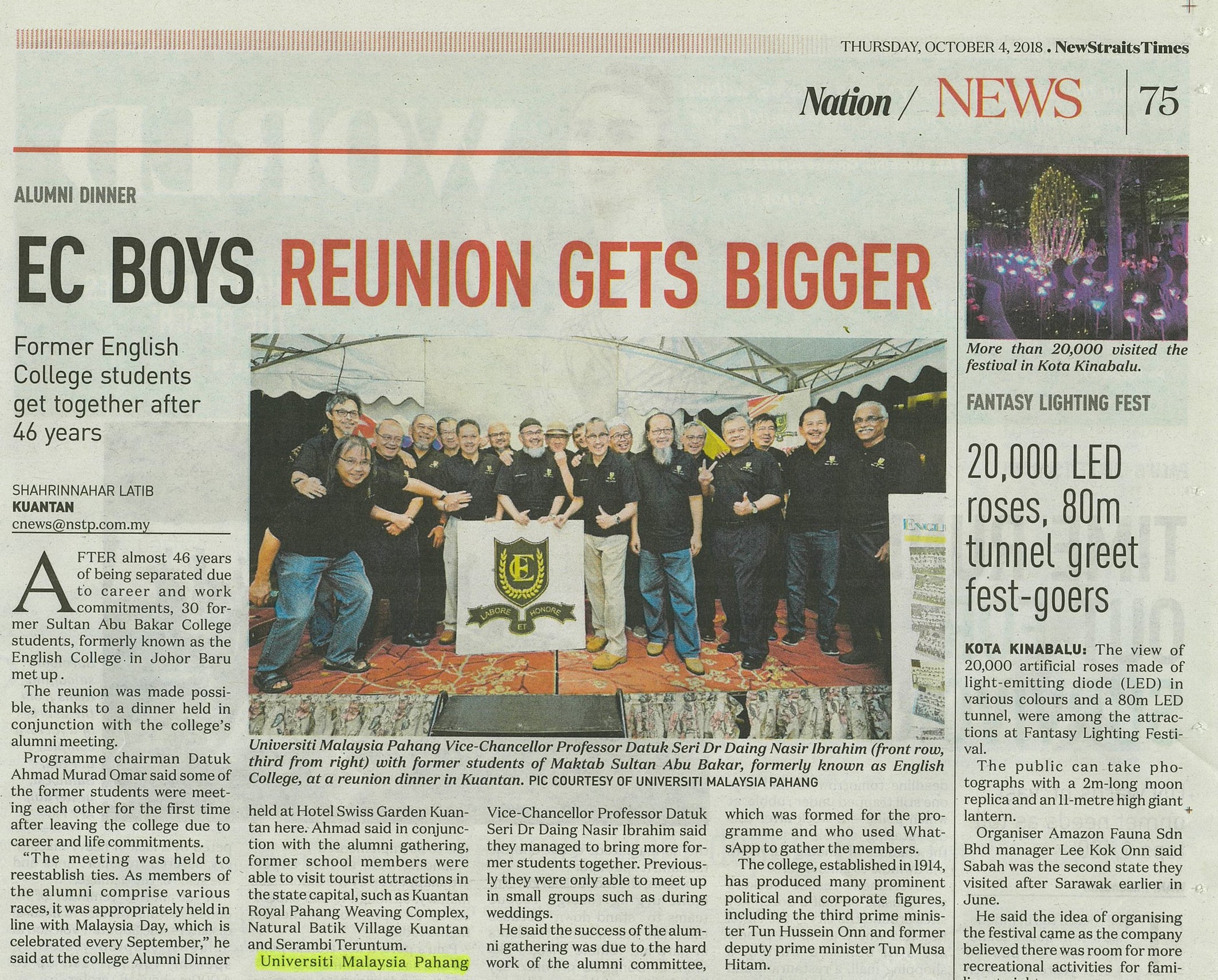 EC BOYS REUNION GETS BIGGER