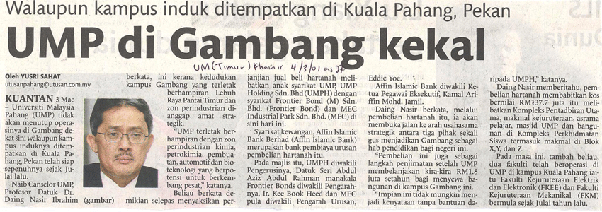 UMP Di Gambang Kekal 