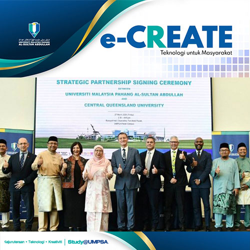 Bil. 279 Mac. 2026: UMPSA perkukuh kerjasama antarabangsa dengan CQUniversity Australia dalam Program Dual PhD dan Sarjana