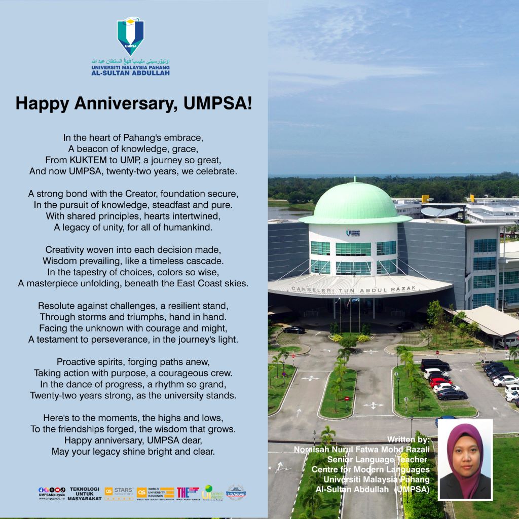 Happy Anniversary UMPSA!
