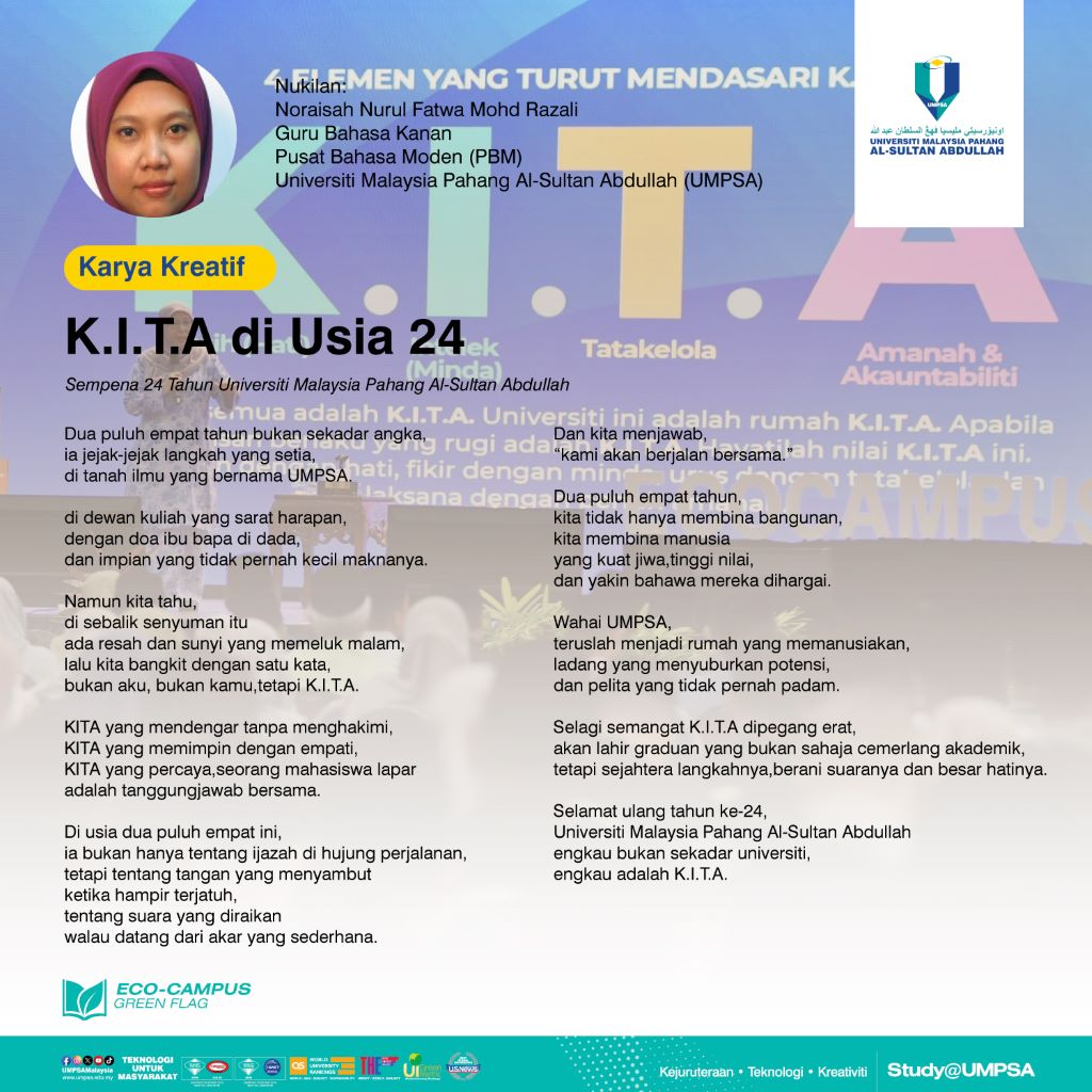 K.I.T.A di Usia 24