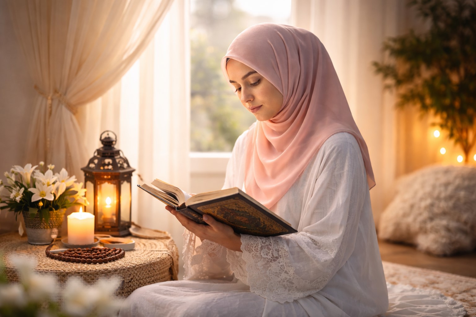 Ketenangan Syifa Al-Quran Di Bulan Puasa