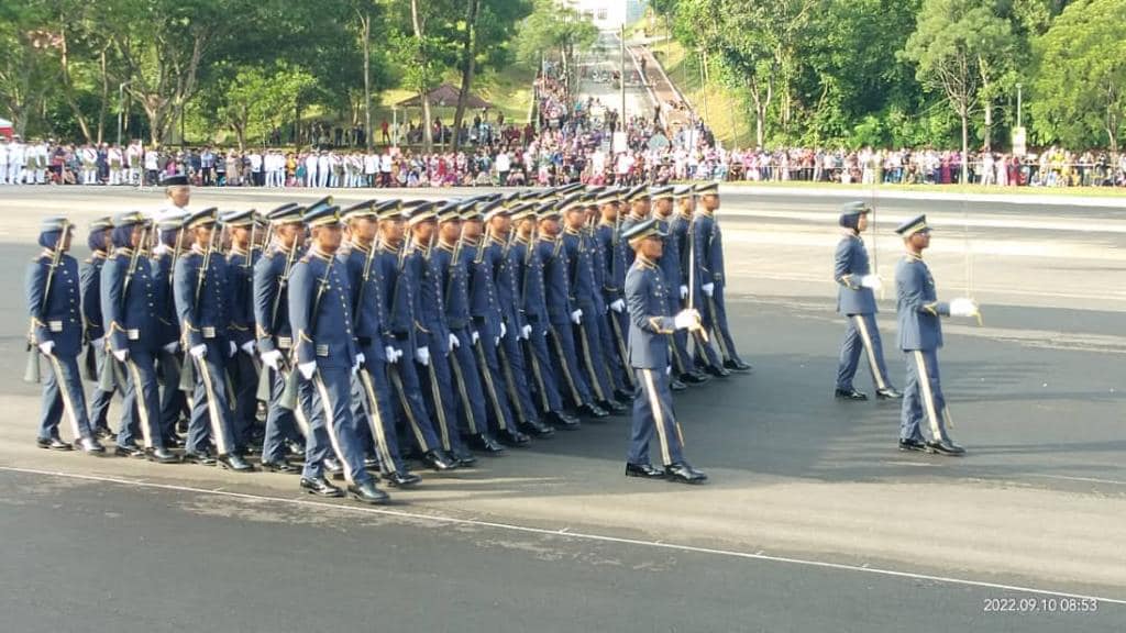 103 UMP ROTU Cadet Officers commissioned