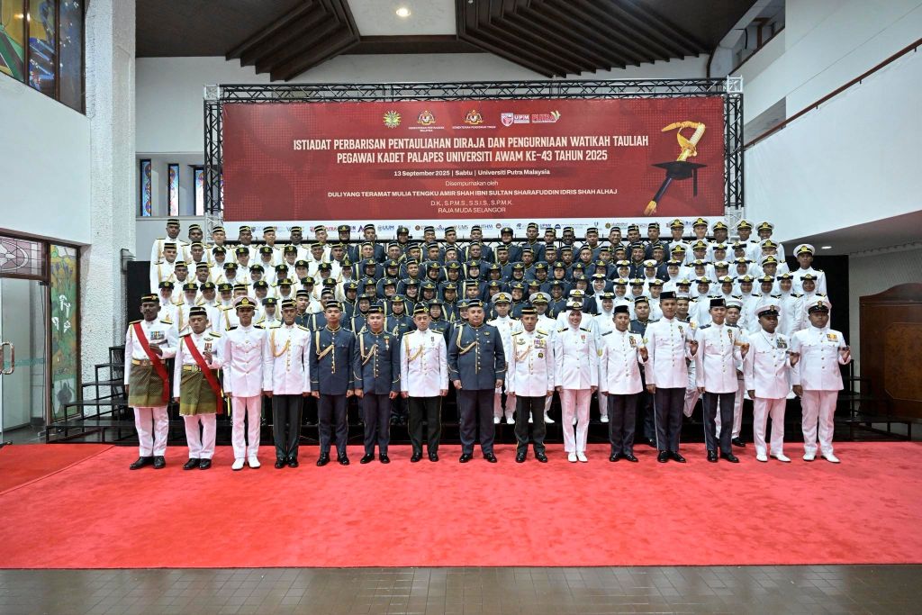 118 UMPSA ROTU Second Lieutenants commissioned in 43rd ROTU Commissioning Ceremony Year 2025