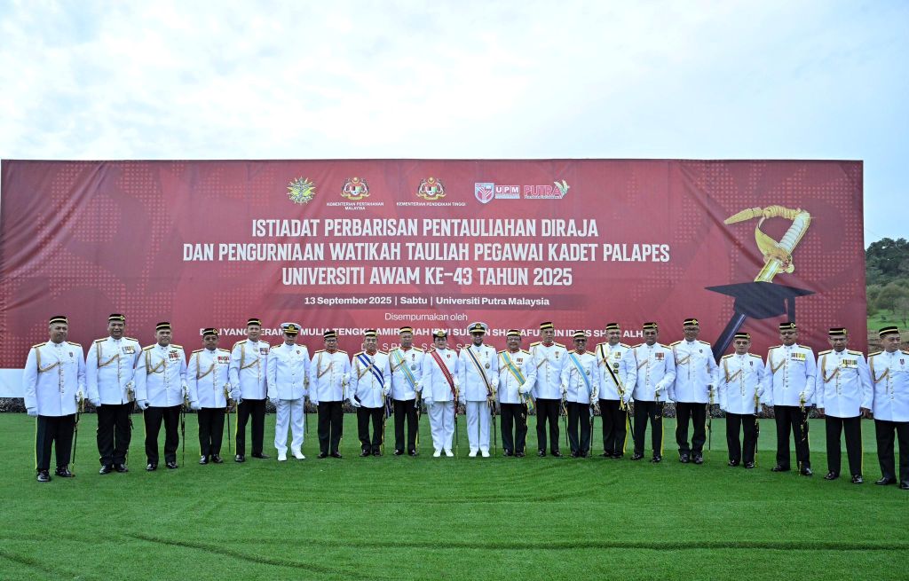 118 UMPSA ROTU Second Lieutenants commissioned in 43rd ROTU Commissioning Ceremony Year 2025