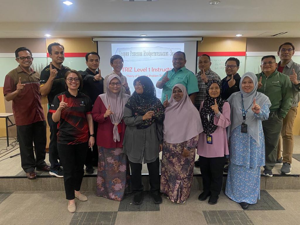 34 pensyarah UMPSA tamat Latihan dan Pensijilan Profesional TRIZ 