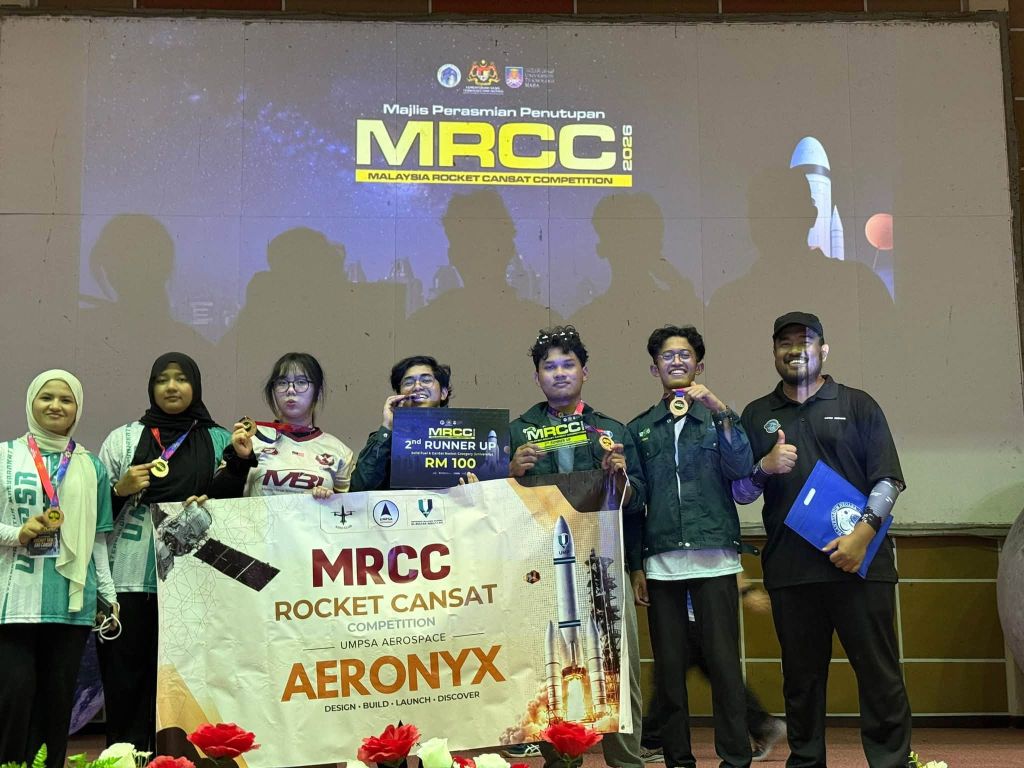 AERONYX UMPSA raih kemenangan dalam bidang Teknologi Aeroangkasa