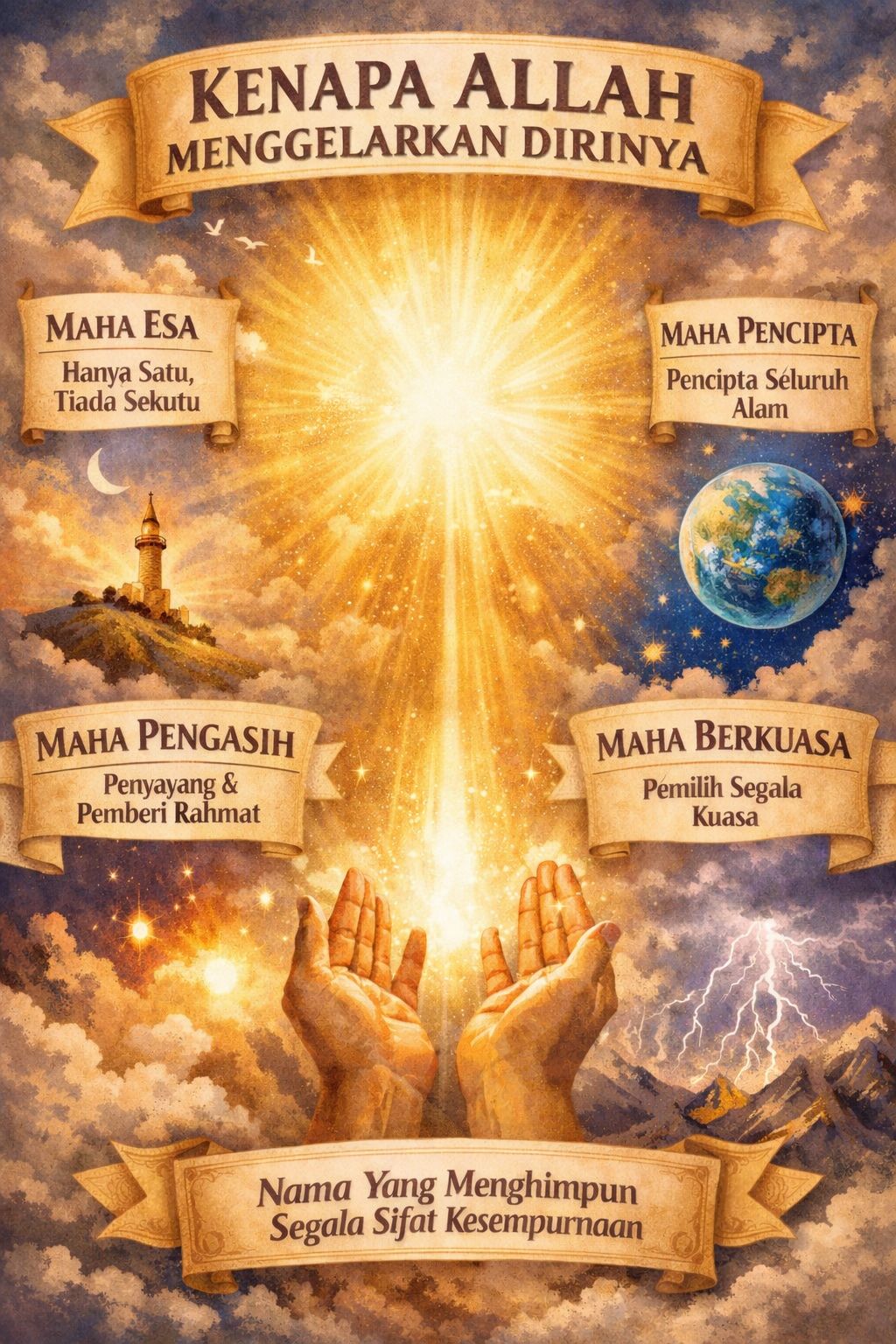 Kenapa Allah Menggelarkan Dirinya الله
