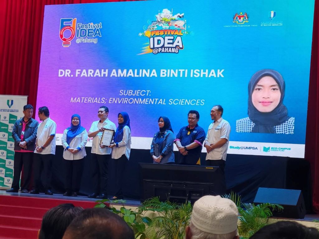 Alumni TVET UMPSA, Dr. Farah Amalina ukir nama, kini Pensyarah Kanan UTM dan Ikon TVET Malaysia PhD 2025