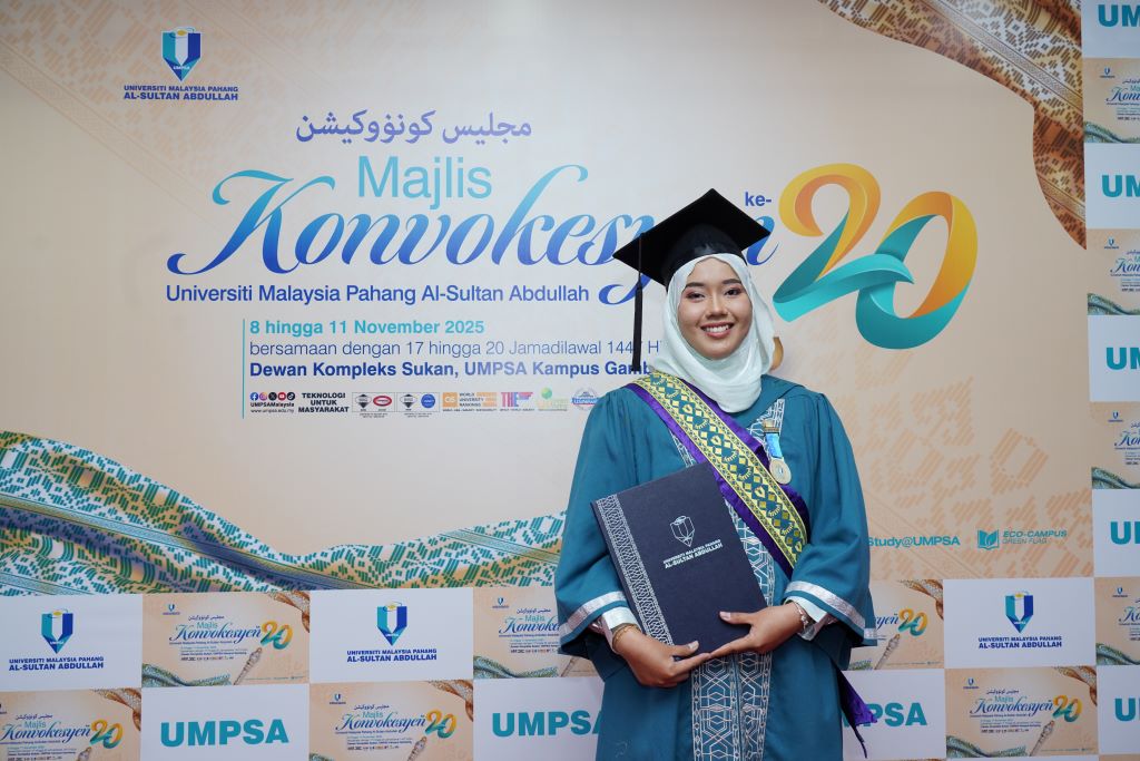 Anak Kampung Kedawang, Nursyifa Syuhada kini Jurutera Kualiti raih Anugerah Naib Canselor