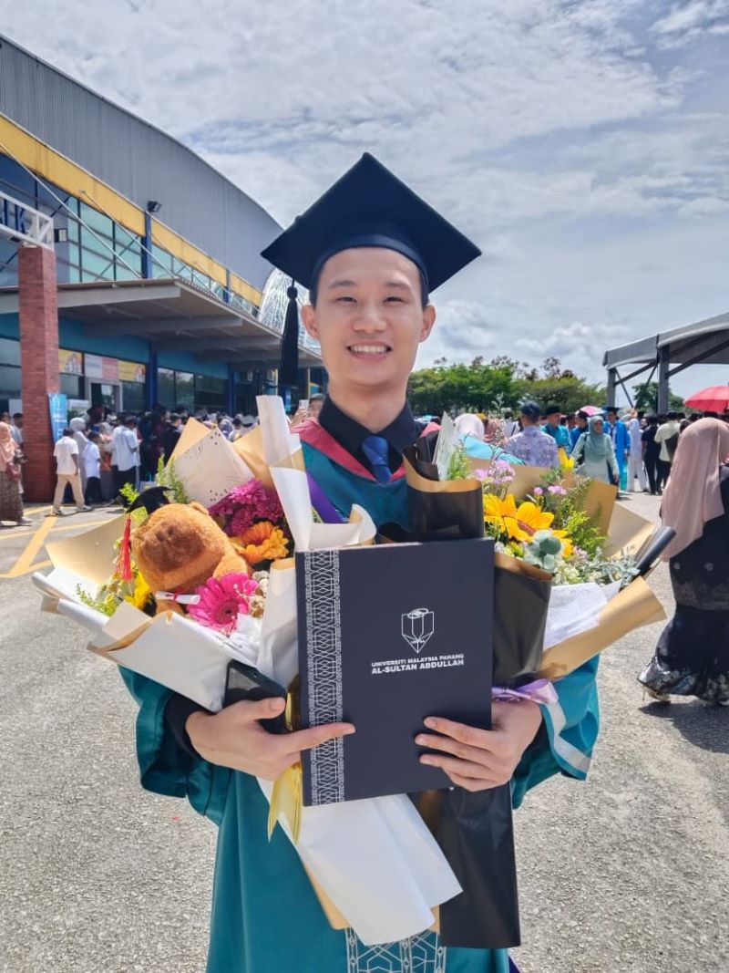 Chan Jian Lin terima Anugerah Kecemerlangan Sapura Industrial Berhad, jadikan kejayaan sebagai batu loncatan masa depan
