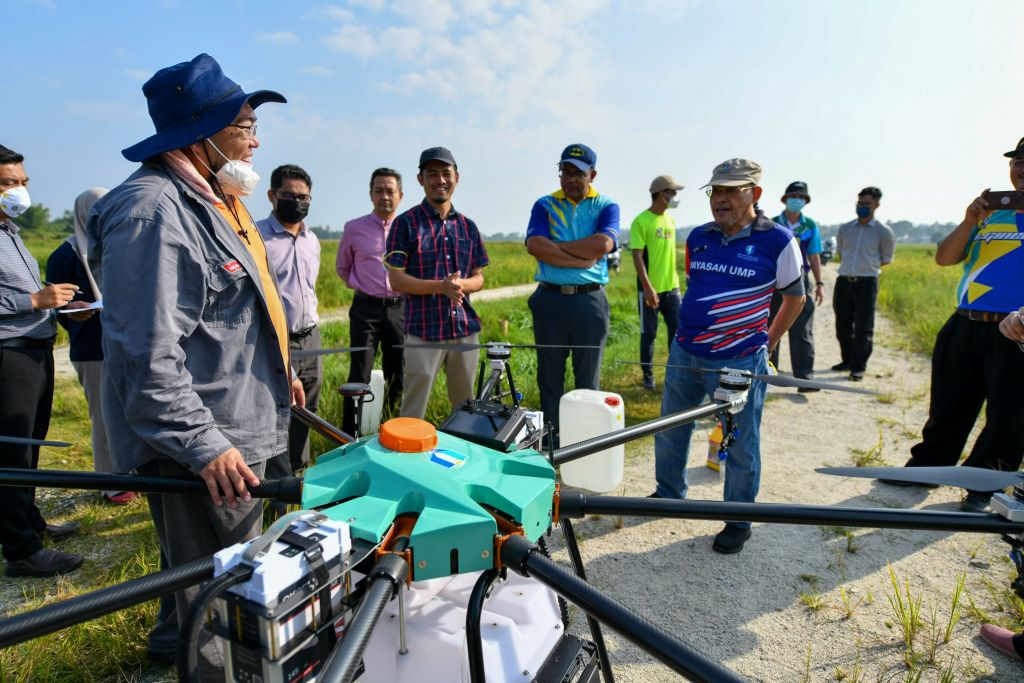 Multifunctional UMP drone new technology in agriculture sector