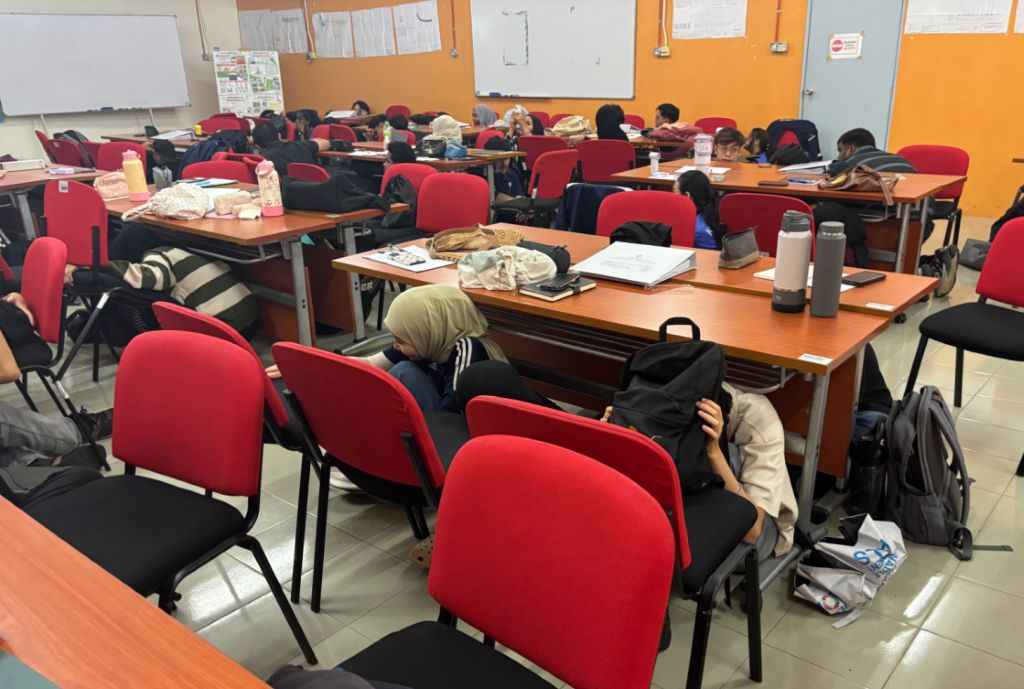 EASY jayakan QUAKEDRILL@FTKA latihan kecemasan gempa bumi pertama di FTKA UMPSA