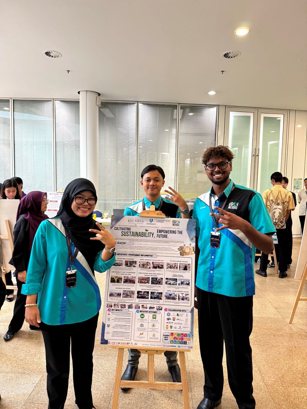 EcoNexus UMPSA bawa agenda kelestarian dan kepimpinan mahasiswa ke pentas RECONSA 2026