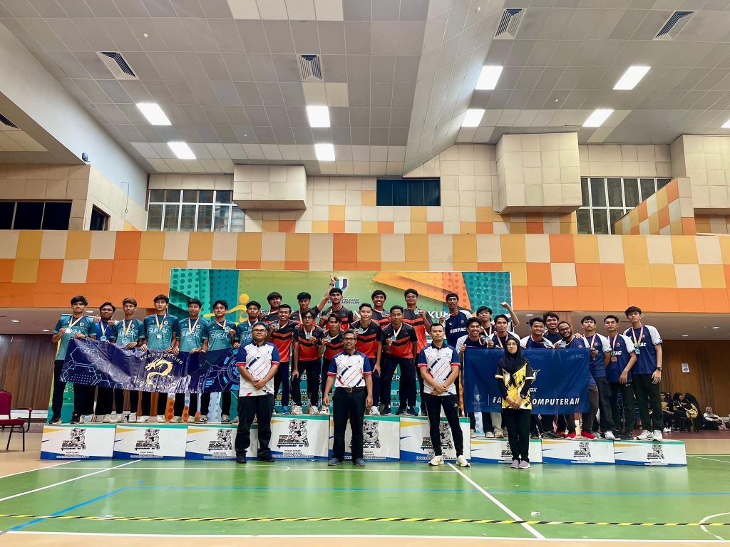 FTKEE emerges as Champion of UMPSA Inter-Faculty Games (SukFAC) 2024