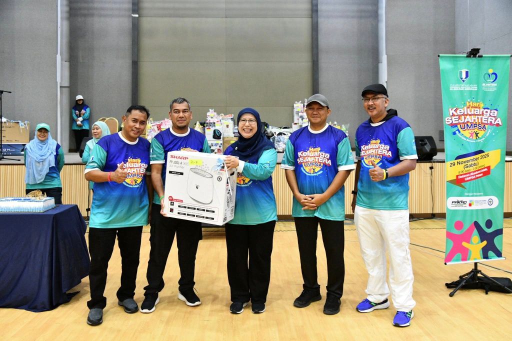 Hari Keluarga SEJAHTERA UMPSA 2025 meriah, himpun lebih 1,400 warga universiti dan keluarga