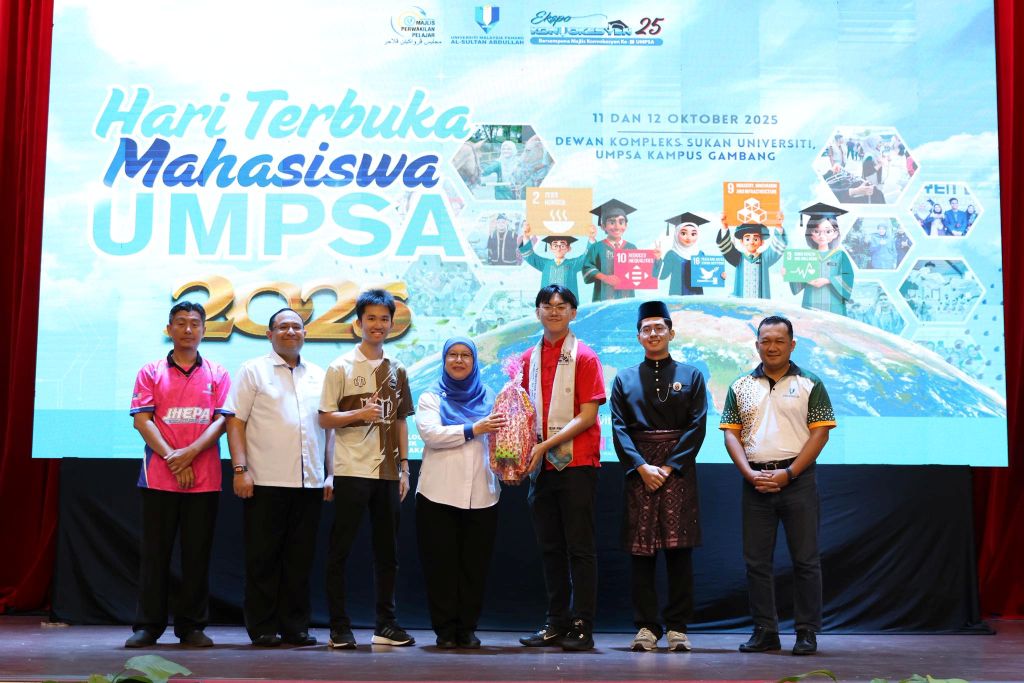 Hari Terbuka Mahasiswa UMPSA 2025 semarak semangat pelajar lebih kreatif, berdaya saing dan berintegriti
