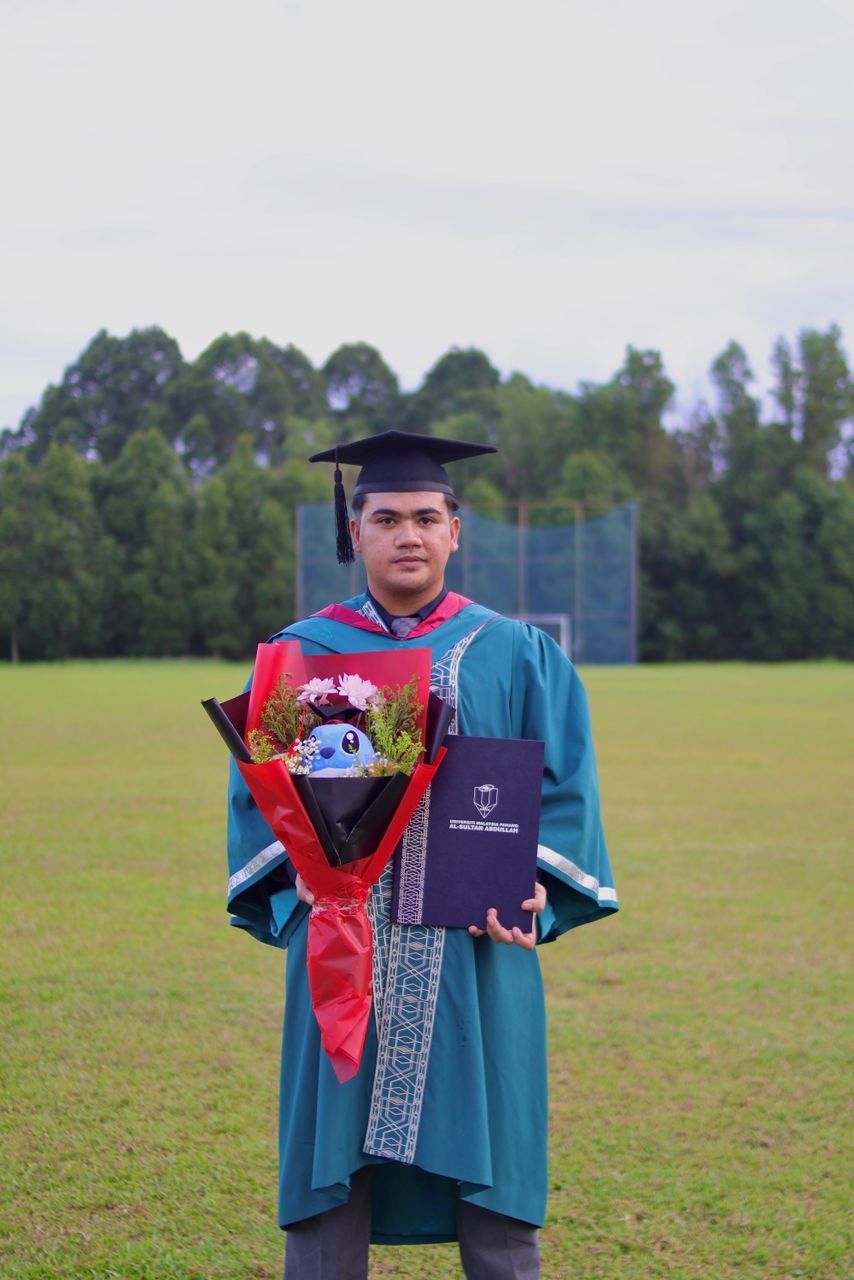 Overcoming loss, Muhammad Syafiq Aiman resolves to earn his degree