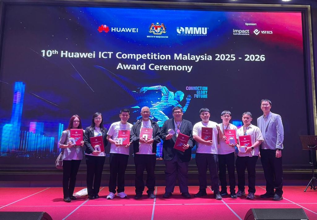 UMPSA achieves outstanding success at Huawei 10th National ICT Competition Malaysia 2025–2026