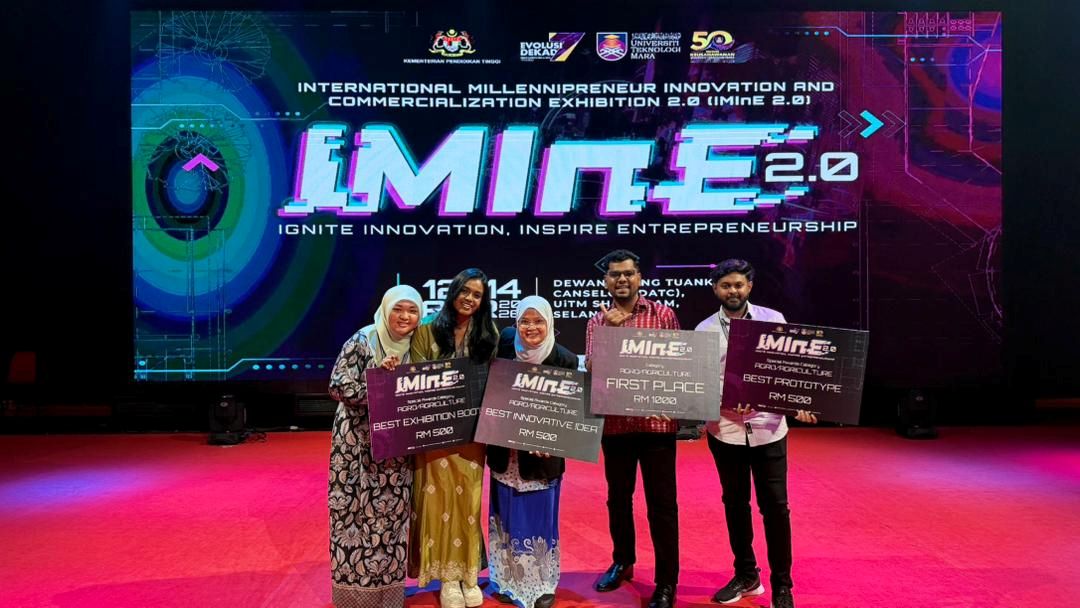 UMPSA buktikan keunggulan inovasi, rangkul 4 Anugerah di IMInE 2.0