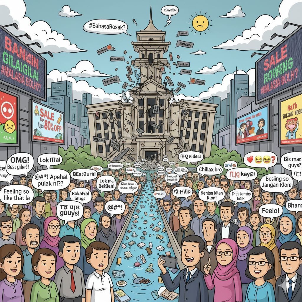 Kerancuan Bahasa Melayu Digital Ancaman Etika Profesional Mahasiswa Kejuruteraan