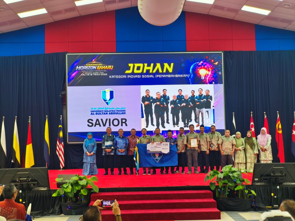 UMPSA buktikan kecemerlangan inovasi, raih johan di KIK UA KE-18