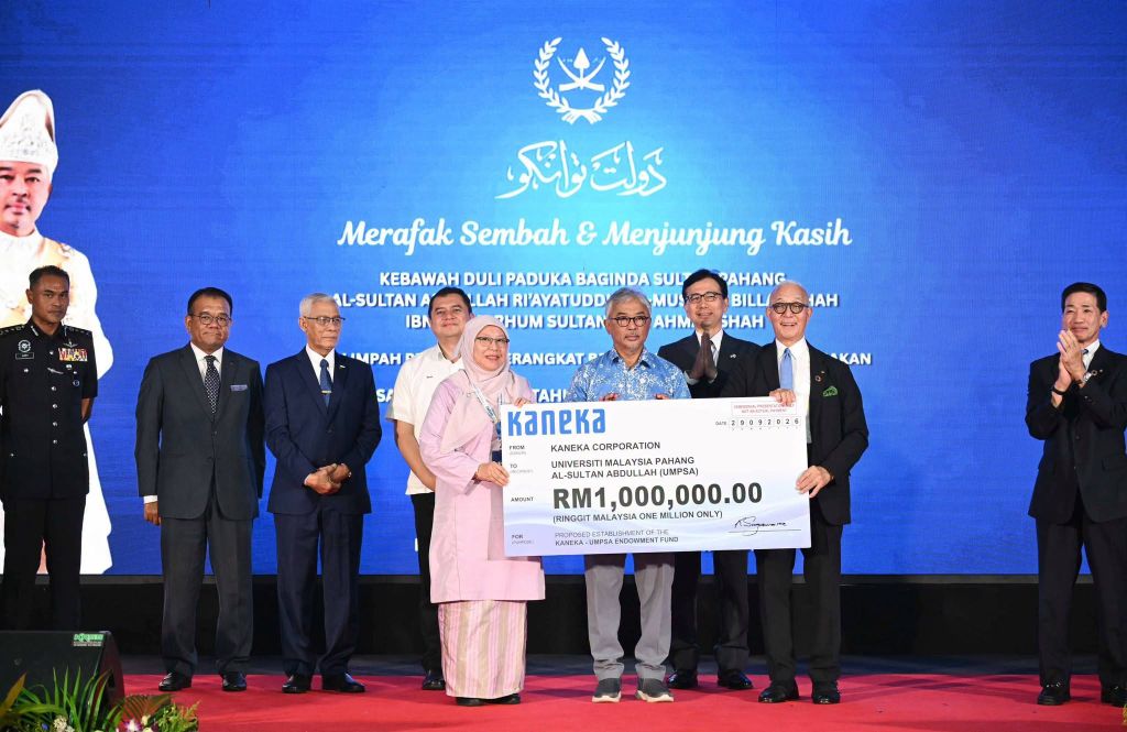 Kaneka Malaysia raikan ulang tahun ke-30, sumbang RM1 Juta kepada UMPSA