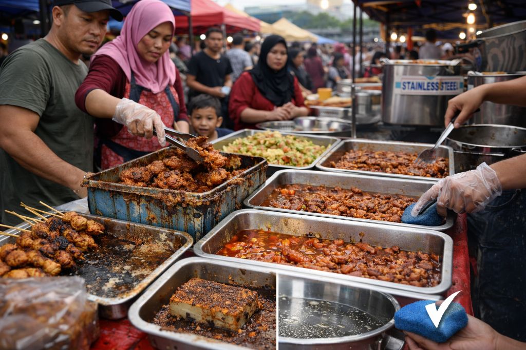 Karat dan penyediaan makanan 