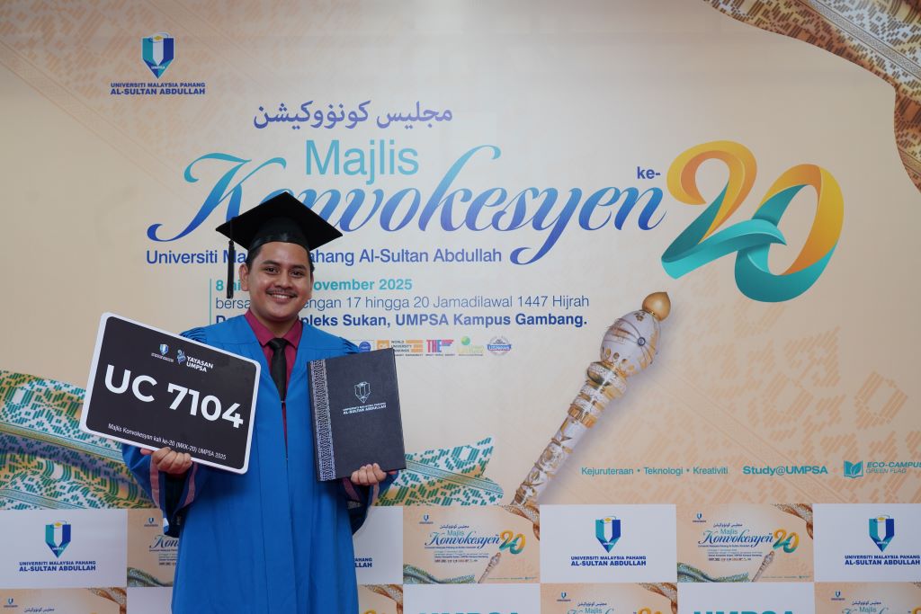 Kegigihan dan komitmen luar biasa, Nabil Aiman raih Anugerah Emas Universiti