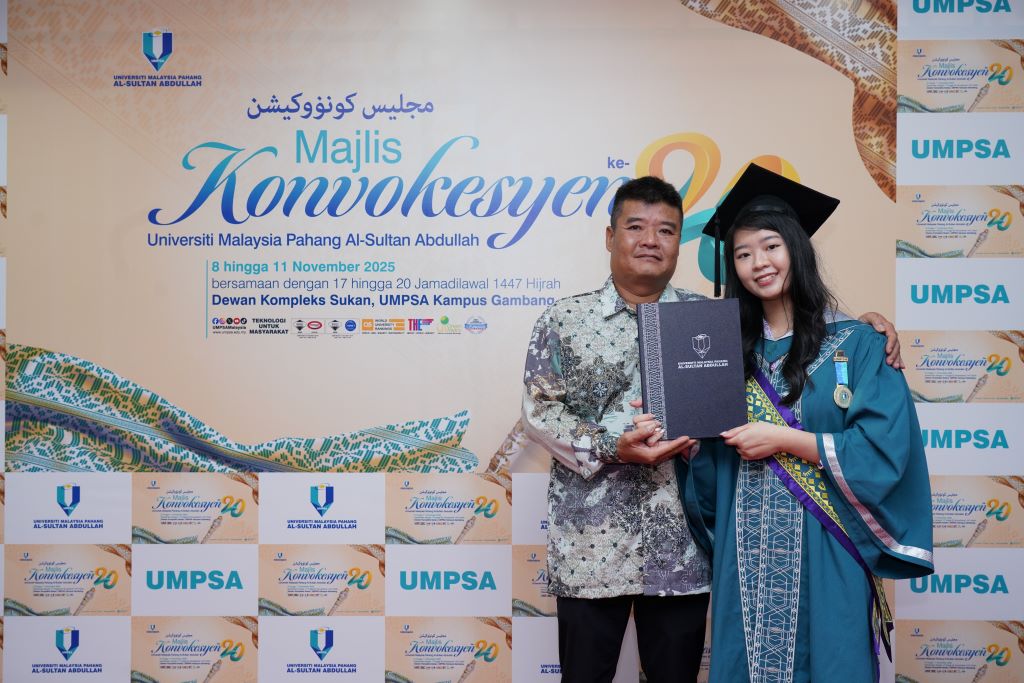 Kenangan manis Yeoh Tze Wei terima Anugerah Kecemerlangan Dimension BID Sdn. Bhd.