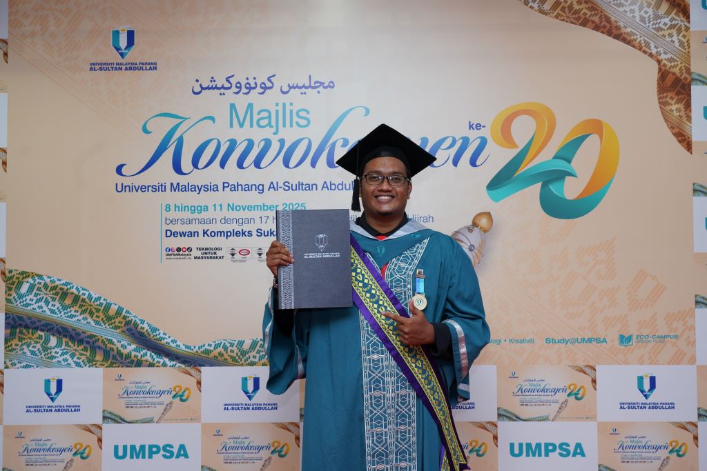 Ketekunan dan semangat juang tinggi kunci kejayaan Raja Salahuddin raih Anugerah Kecemerlangan Akademik MUIP