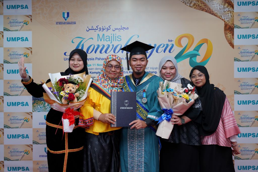 Khairul Syahmi, simbol kecekalan anak Sabah di pentas kecemerlangan UMPSA