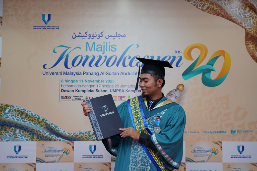 Khairul Syahmi, simbol kecekalan anak Sabah di pentas kecemerlangan UMPSA