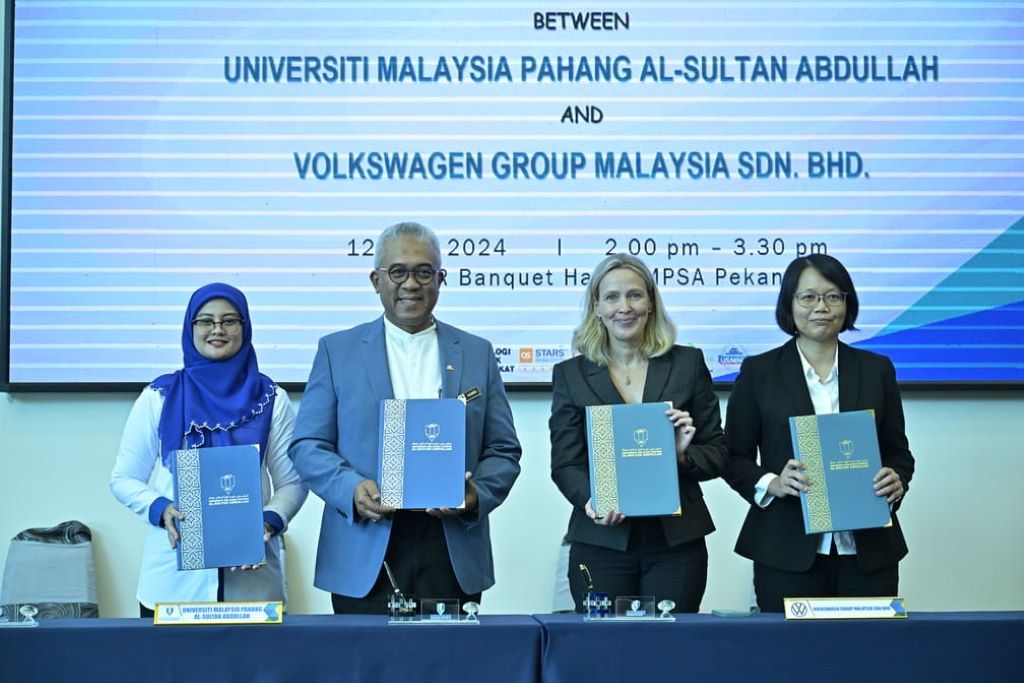 UMPSA signs MoA with Volkswagen Group Malaysia Sdn. Bhd. 