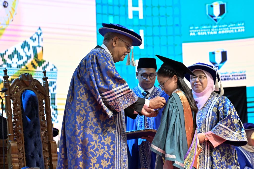 Lai Pei Yi dinobat penerima Anugerah Emas Universiti di Konvokesyen Ke-20 UMPSA