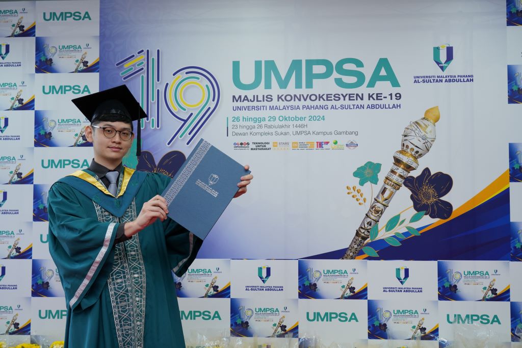 Leong Ying Foo sambung PhD kerana minat yang mendalam terhadap Penyelidikan