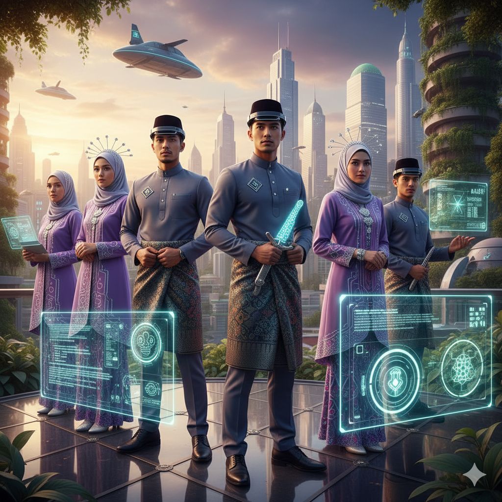 Generasi muda Melayu kini hidup dalam dunia yang bergerak sepantas bayang sendiri. Apa yang dianggap mustahil semalam menjadi kenyataan hari ini. Dalam hiruk-pikuk media sosial, dalam gelombang teknologi yang tidak pernah tidur, dalam ledakan budaya global yang menyelinap masuk seperti angin malam, anak muda Melayu sedang belajar memahami siapa mereka dalam dunia yang begitu terbuka. Mereka tidak lagi hanya mewarisi sejarah namun mereka sedang menulis sejarah sendiri. Perjalanan ini bukan sekadar pencarian 