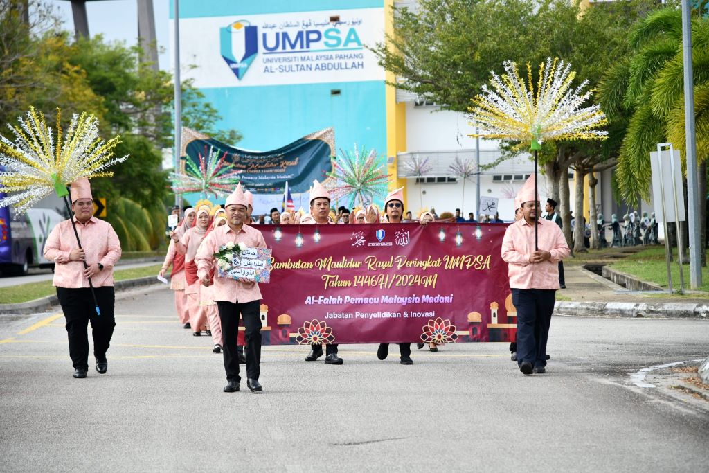 Majlis Sambutan Maulidur Rasul Peringkat UMPSA meriah dan penuh warna-warni