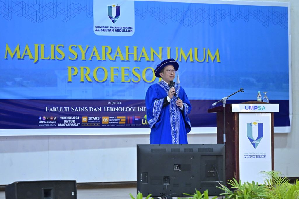 UMPSA Professor Public Lecture Ceremony shares expertise in Future Industrial Catalyst Technologies and Sustainable Energy Storage Systems