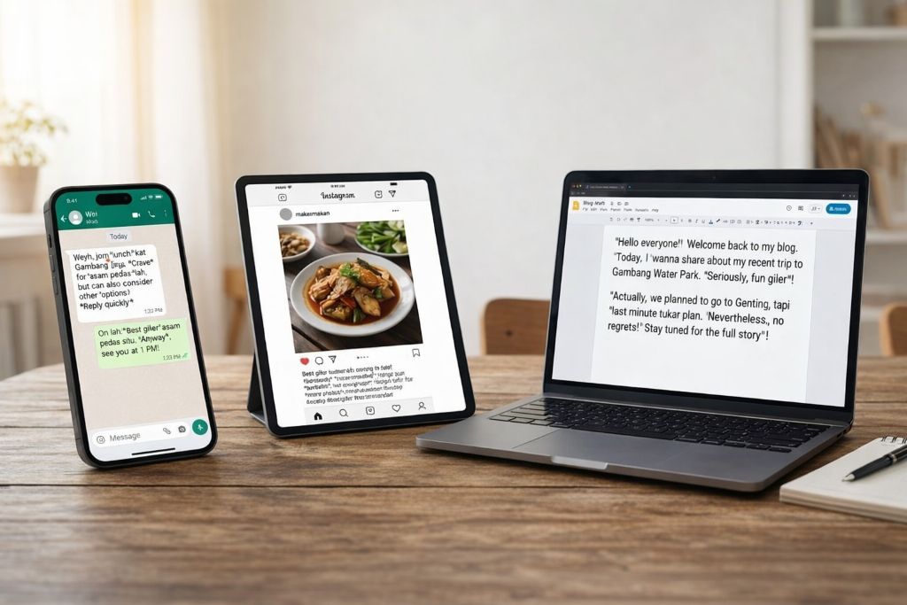 Dalam satu memo rasmi, ayat ‘Perkara di atas adalah dirujuk.’ masih digunakan seolah-olah tepat. Lebih membimbangkan, kesalahan ini bukan datang daripada orang awam, tetapi daripada organisasi yang sepatutnya menjadi model penggunaan bahasa yang betul. Di ruang awam pula, papan tanda seperti ‘jangan parking’ terus dipamerkan tanpa rasa janggal. Jika kesalahan asas seperti ini pun tidak dibetulkan, apakah makna kita sebagai rakyat Malaysia mengangkat bahasa Melayu sebagai bahasa ilmu dan bahasa rasmi negara?