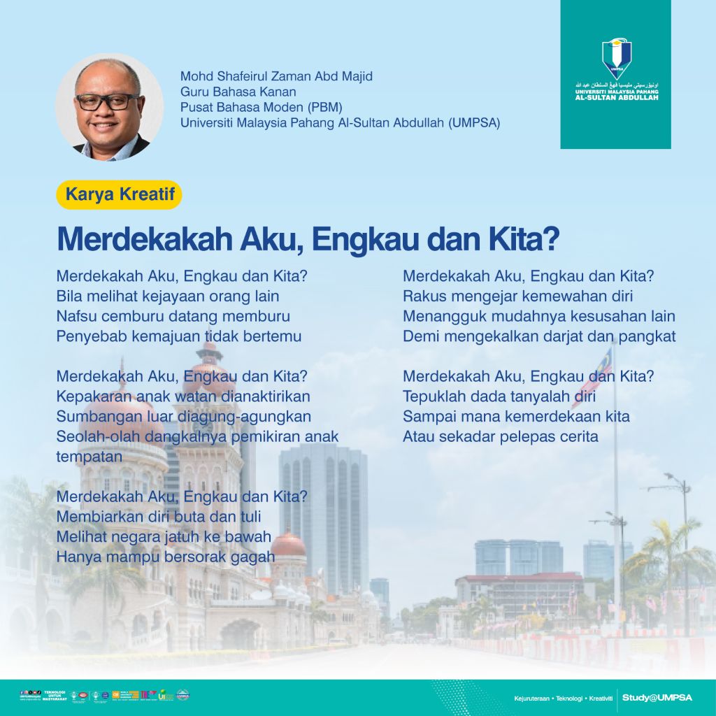 Merdekakah Aku, Engkau dan Kita