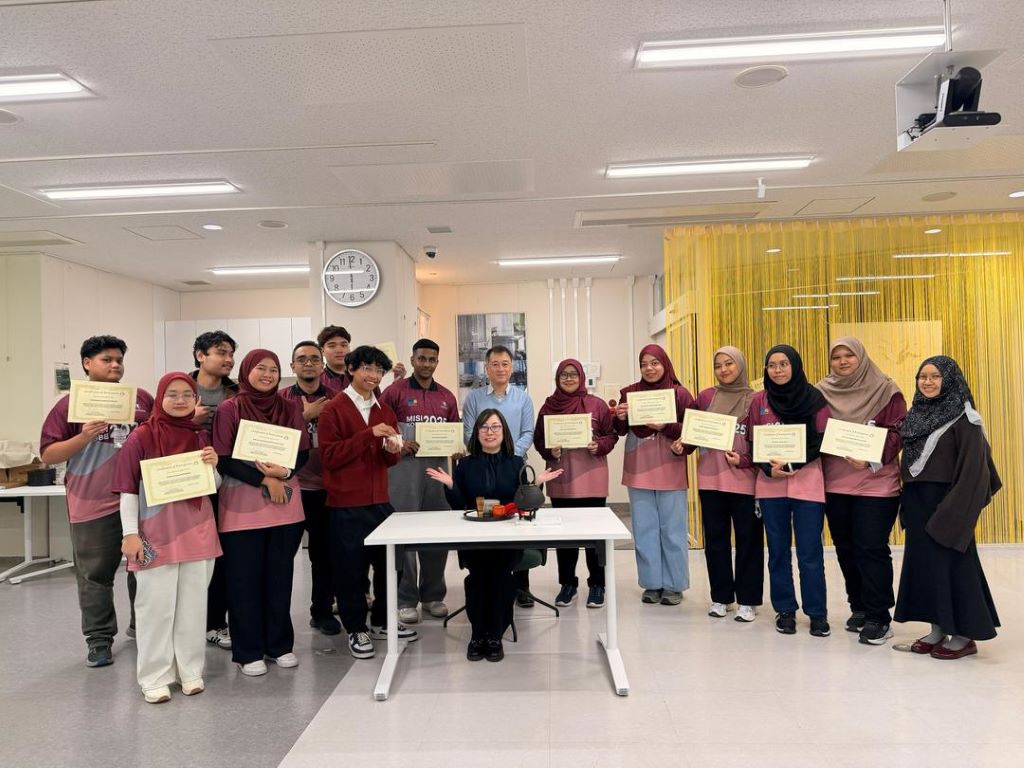 Mobiliti akademik ke KobeUniversity perkukuh jaringan teknologi dan pertukaran budaya pelajar UMPSA