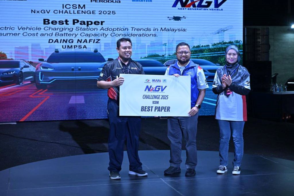 Pasukan E-Motion UMPSA dinobat Juara Keseluruhan NxGV Challenge 2025