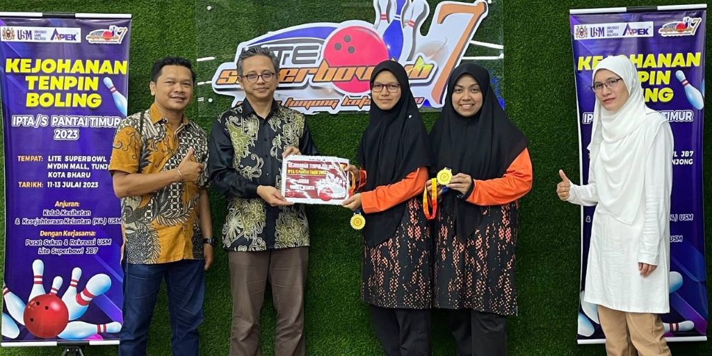 Tenpin Bowling UMP women’s team won gold medal in 2023 East Coast IPT Tenpin Bowling Championship Series 3