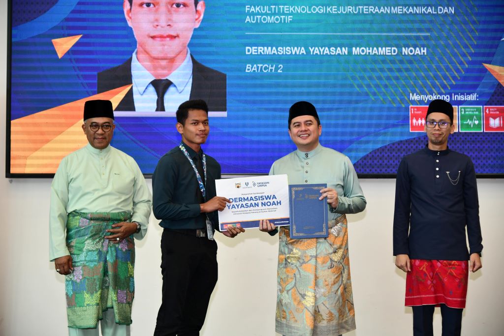 Golden opportunity for UMPSA Students: Mohamed Noah Foundation commits to RM400,000 Scholarship